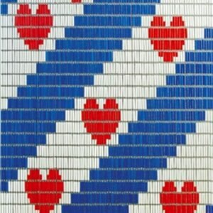 Hulzen vliegengordijn S0830 - Friese vlag