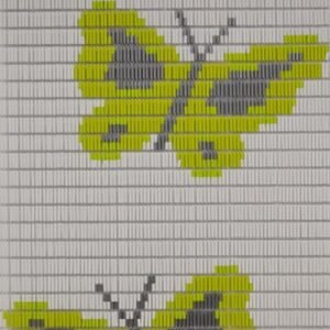 Hulzen vliegengordijn S0843 - Vlinders klein